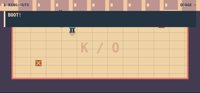 Knockabout in play