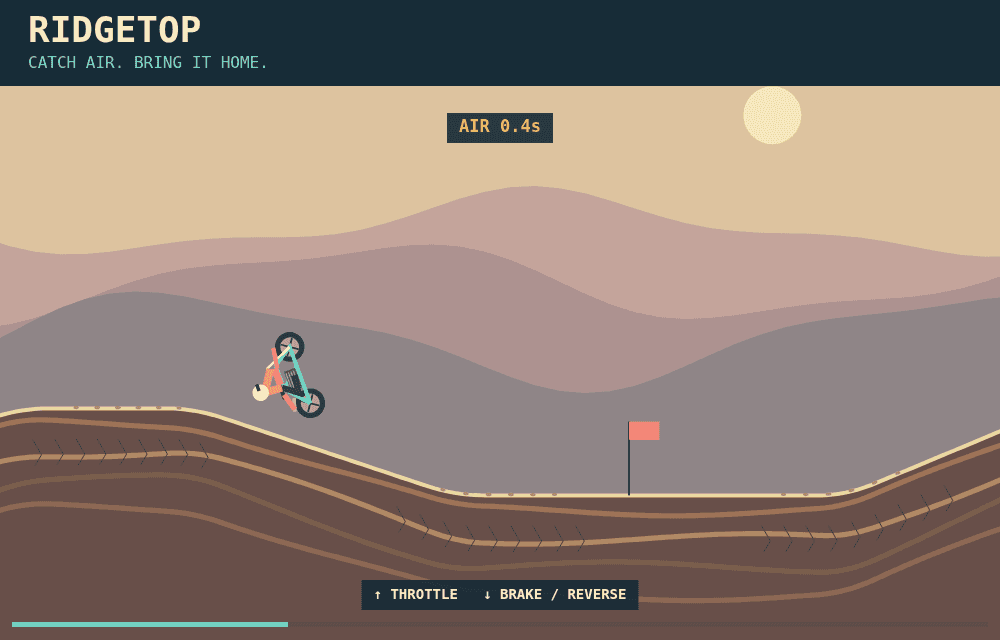 Ridgetop in play